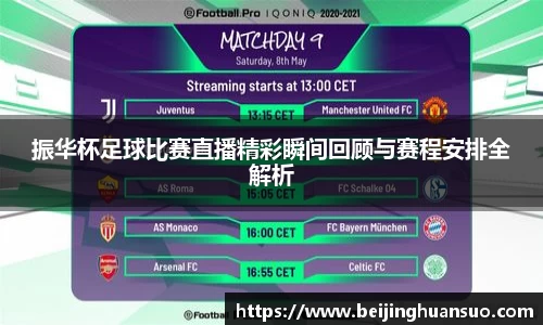 振华杯足球比赛直播精彩瞬间回顾与赛程安排全解析